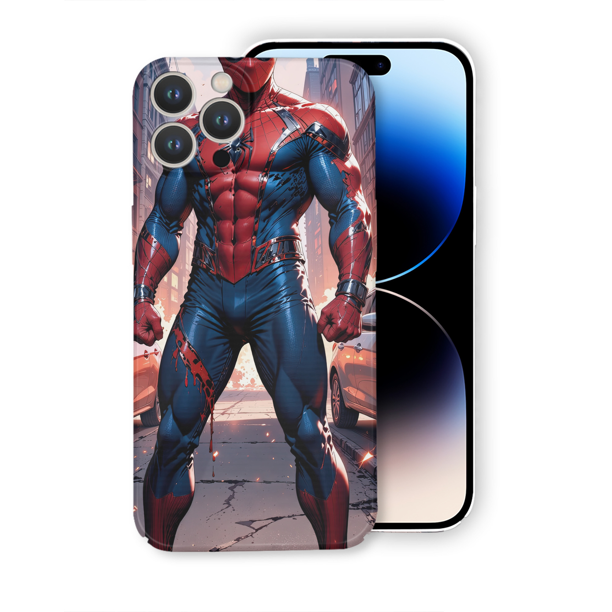 （画像用） Spider Man スパイダーマン 【iPhone 14シリーズ対応】ハードケース